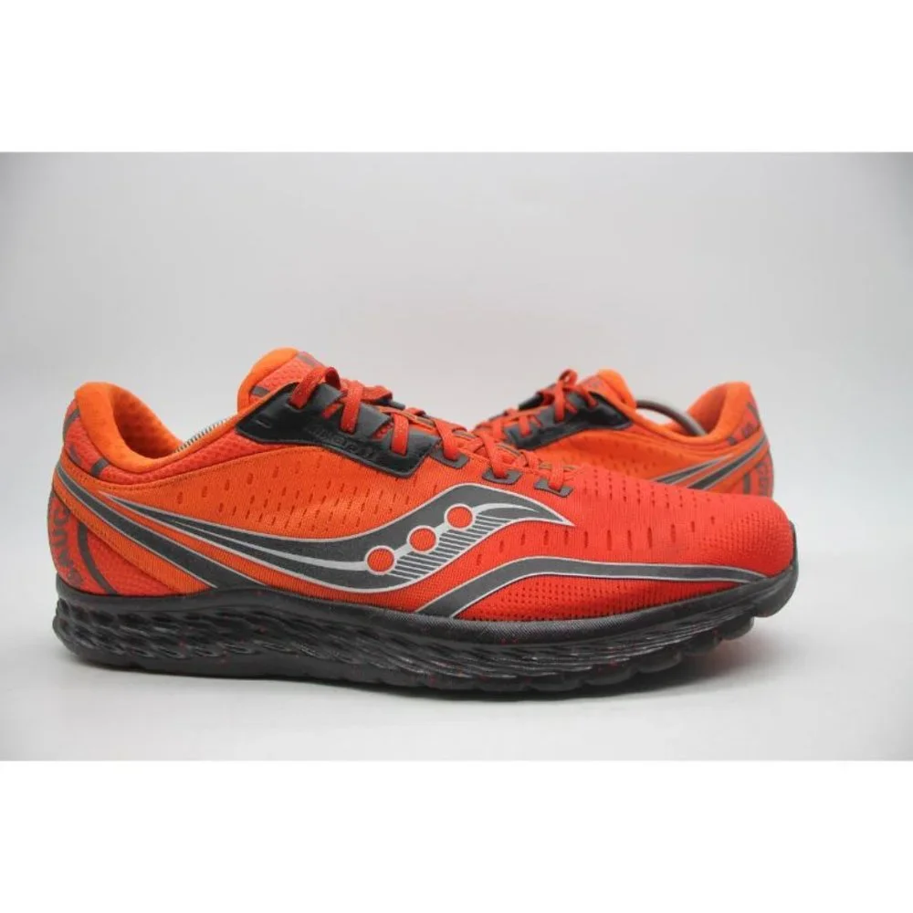 Saucony Kinvara 11 Unisex Men's Size US 12.5 Orange/Black Running Shoes
